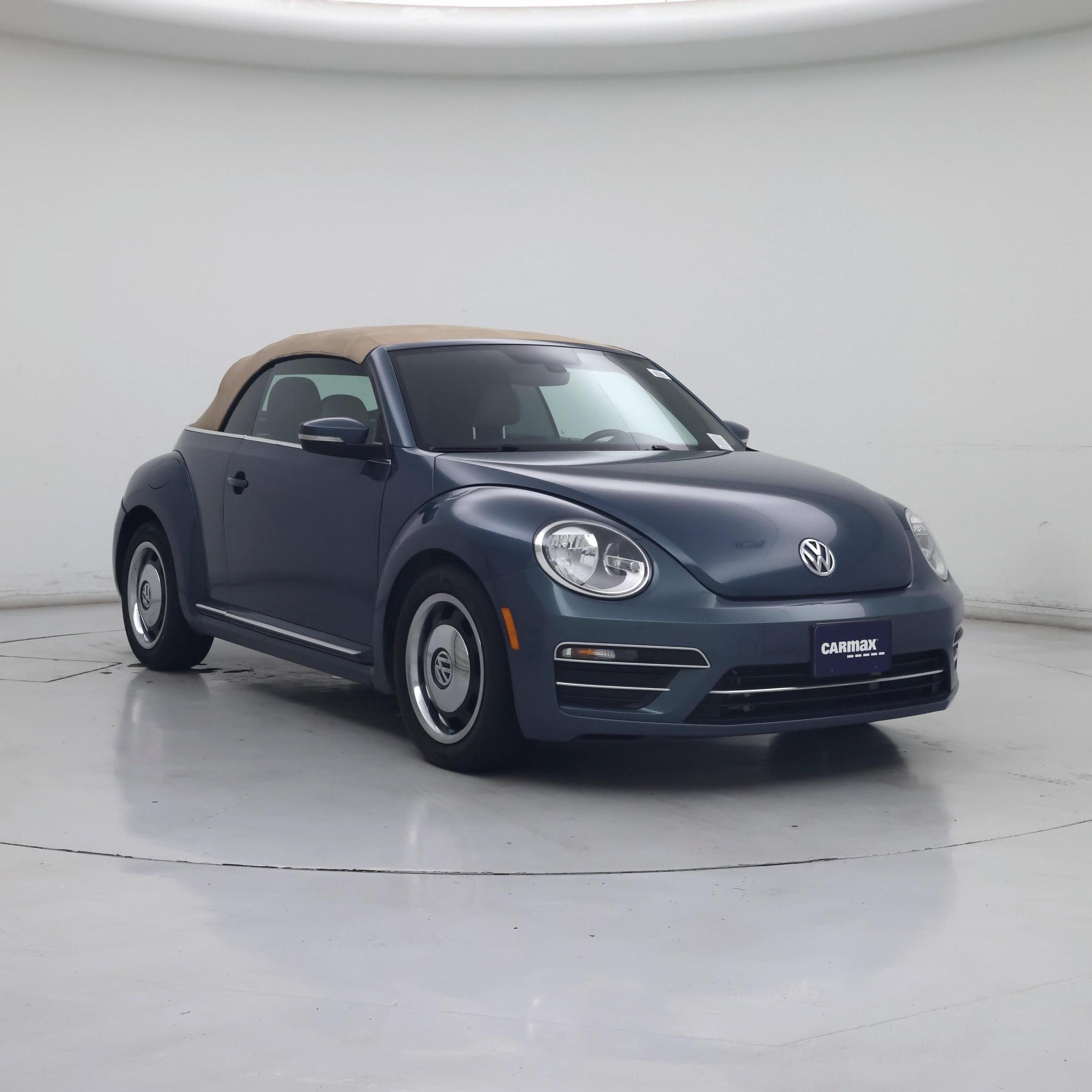 Blue 2018 Volkswagen Beetle Convertible Front-Wheel Drive Automatic