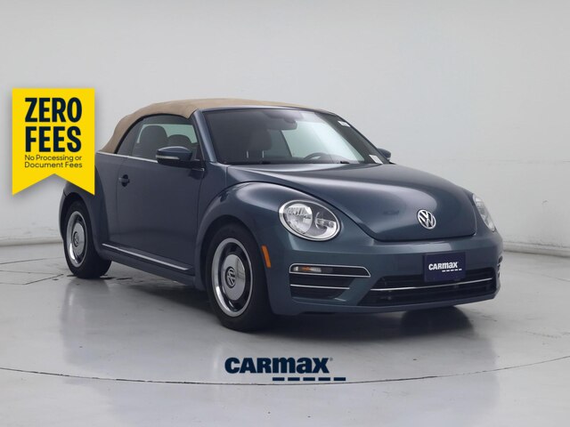 Blue 2018 Volkswagen Beetle Convertible Front-Wheel Drive Automatic