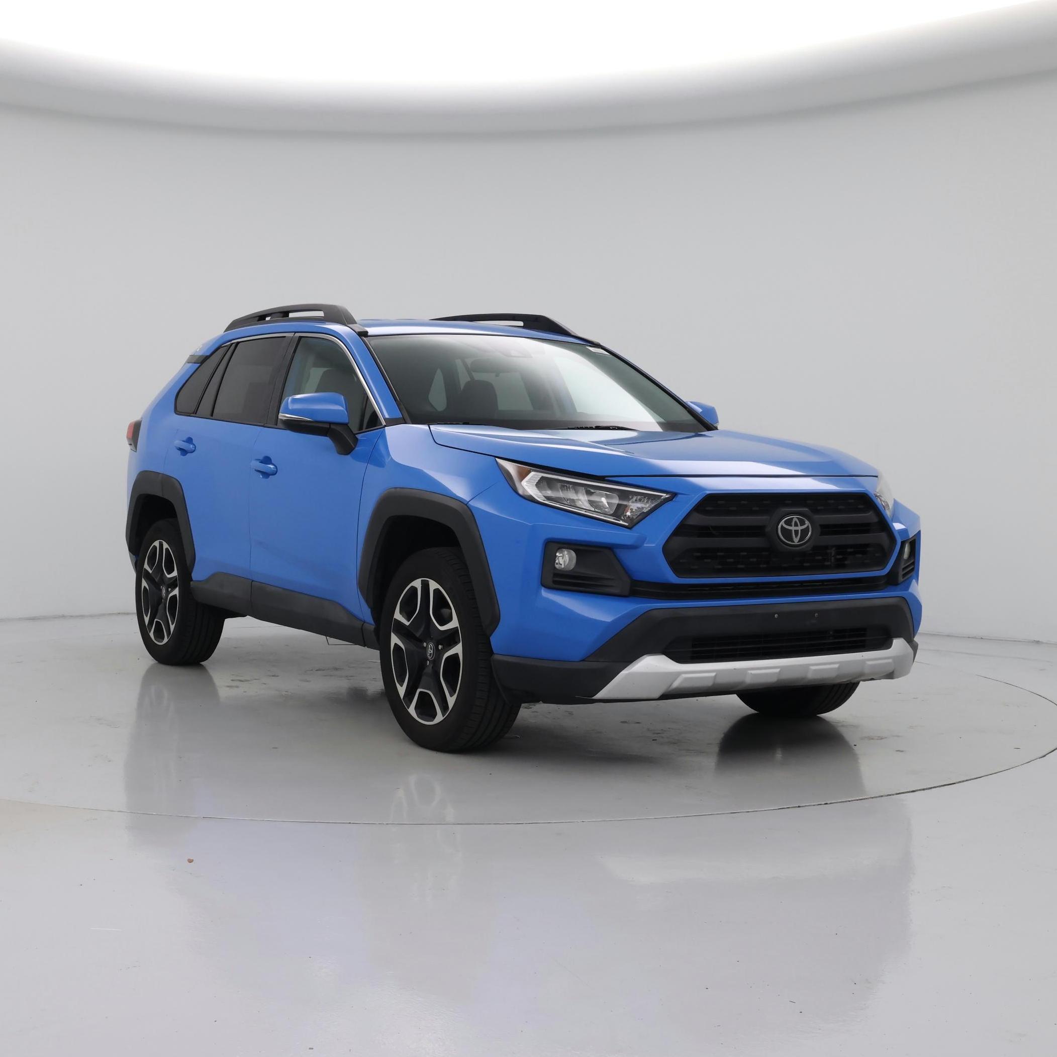 Blue 2020 Toyota RAV4 SUV / Crossover All-Wheel Drive Automatic