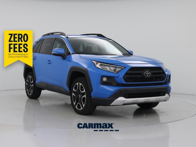 Blue 2020 Toyota RAV4 SUV / Crossover All-Wheel Drive Automatic