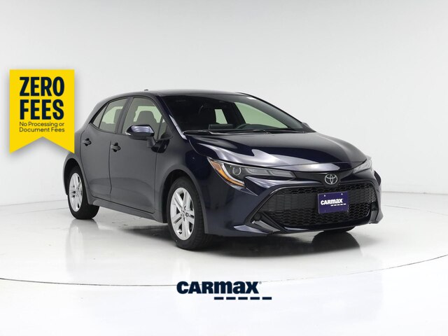 Blue 2020 Toyota Corolla Hatchback Hatchback Front-Wheel Drive Automatic