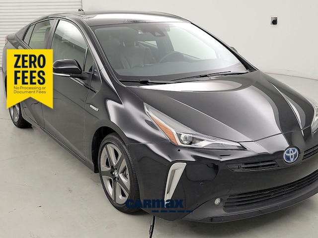 Black 2022 Toyota Prius Hatchback Front-Wheel Drive Automatic