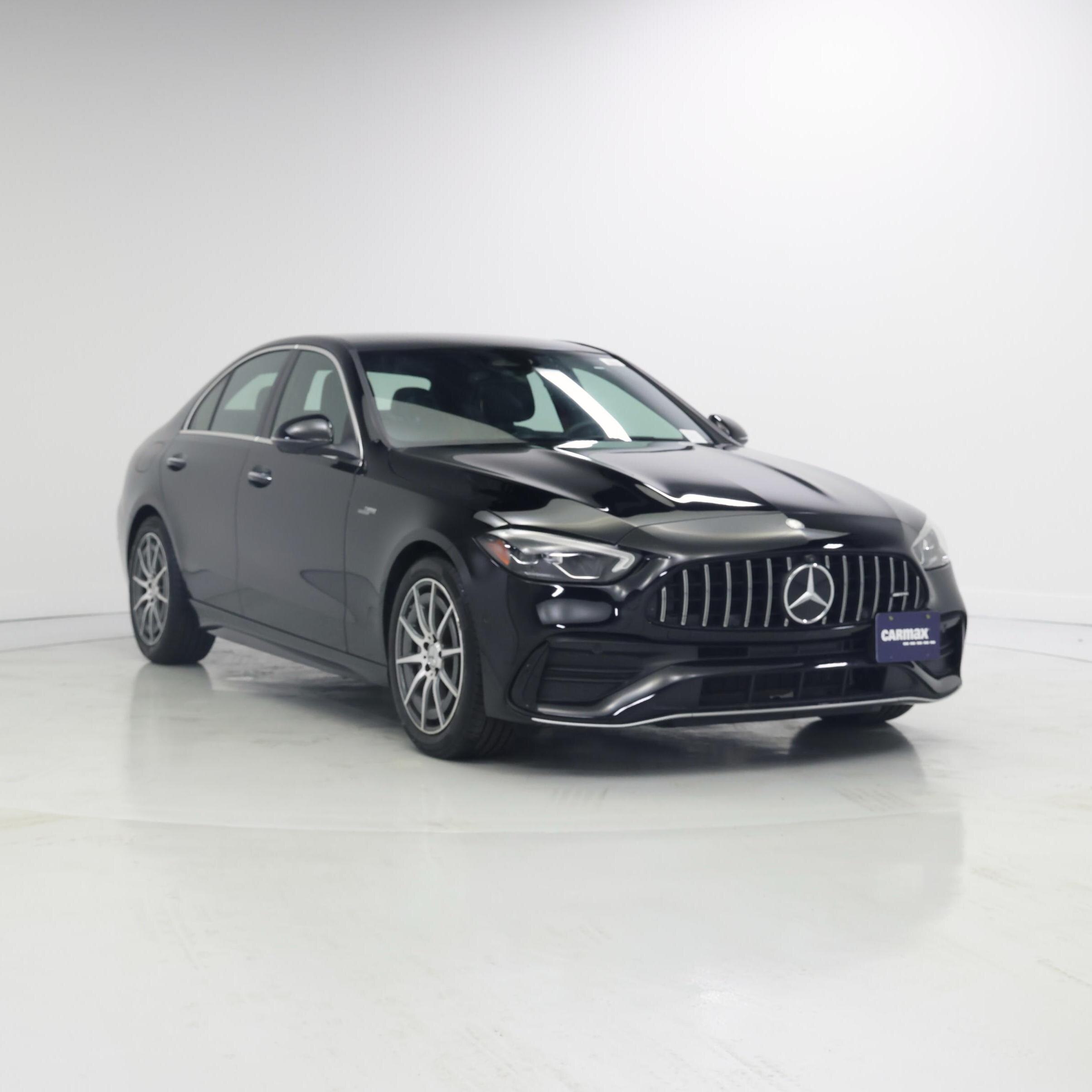 Black 2025 Mercedes-Benz C-Class Sedan All-Wheel Drive Automatic