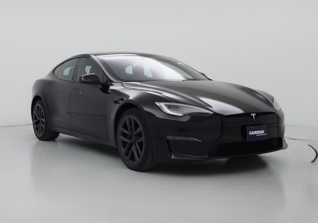 2023 Tesla Model S Long Range in Black — CarMax photo