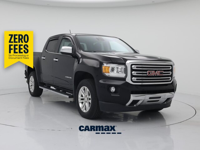 Black 2016 GMC Canyon Pickup Truck Four-Wheel Drive Automatic