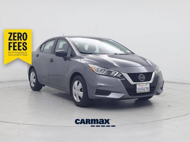 Gray 2020 Nissan Versa Sedan Front-Wheel Drive Manual