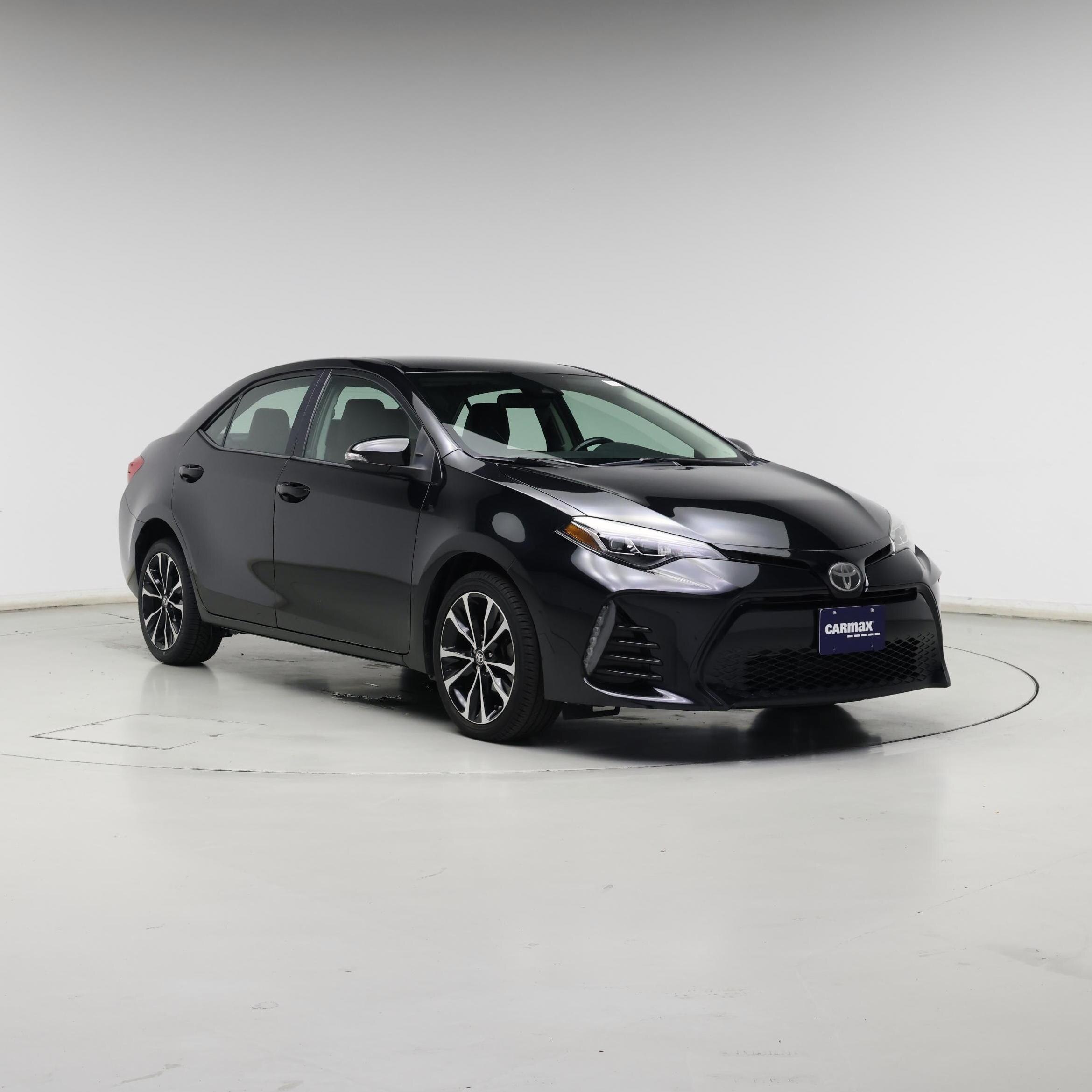 Black 2019 Toyota Corolla Sedan Front-Wheel Drive Automatic