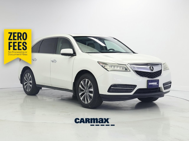 White 2016 Acura MDX SUV / Crossover Automatic