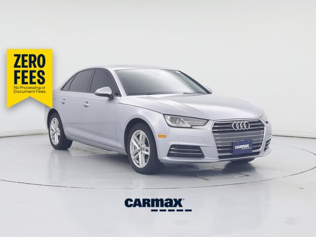 Silver 2017 Audi A4 Sedan Front-Wheel Drive Automatic