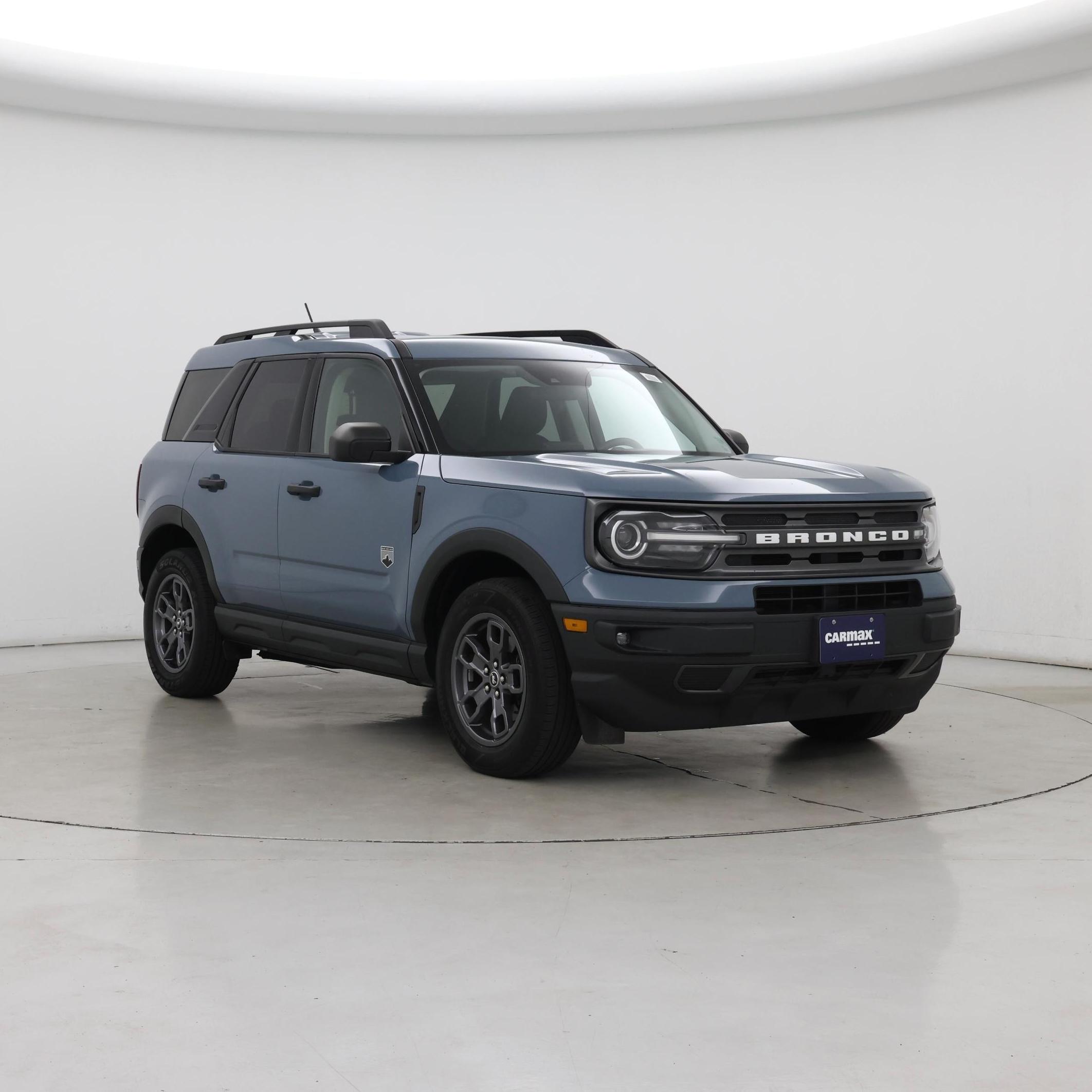 Blue 2021 Ford Bronco Sport SUV / Crossover All-Wheel Drive Automatic