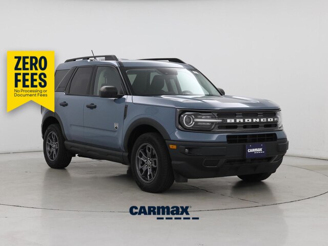 Blue 2021 Ford Bronco Sport SUV / Crossover All-Wheel Drive Automatic