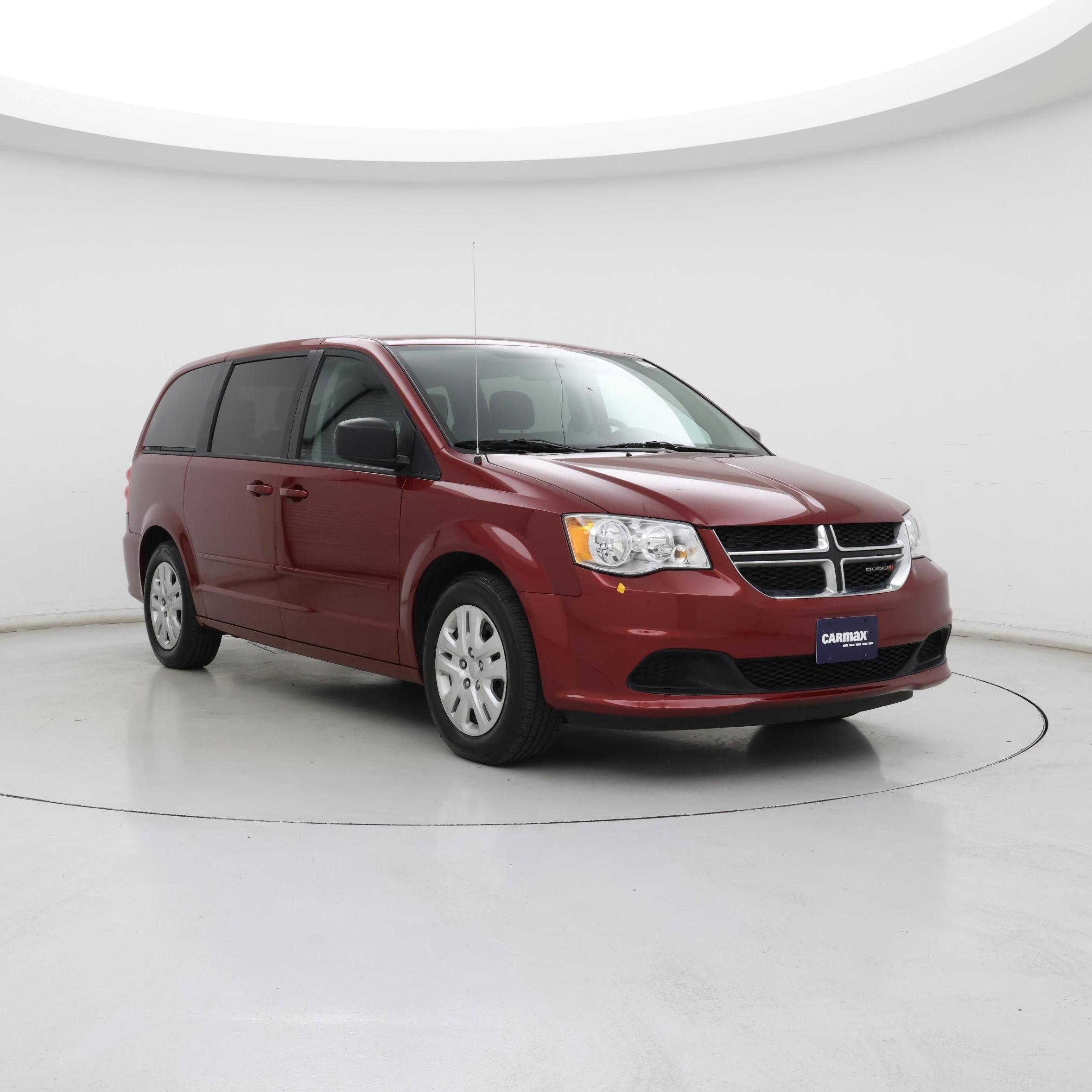 Red 2016 Dodge Grand Caravan Minivan Front-Wheel Drive Automatic
