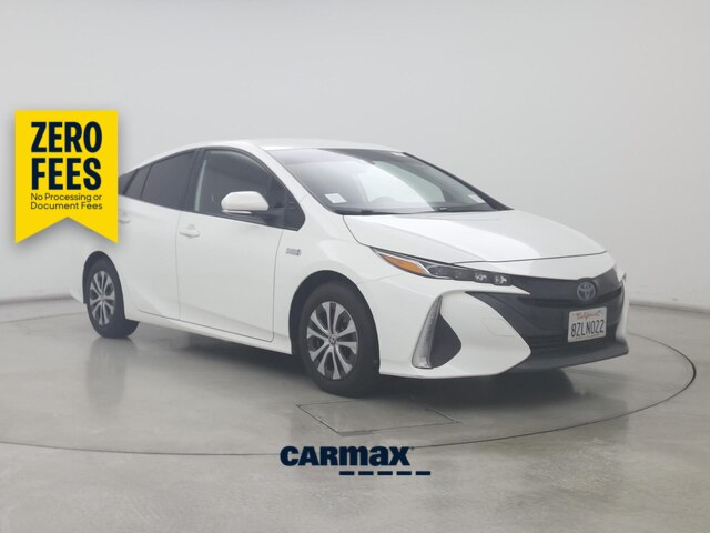 White 2022 Toyota Prius Prime Hatchback Front-Wheel Drive Automatic