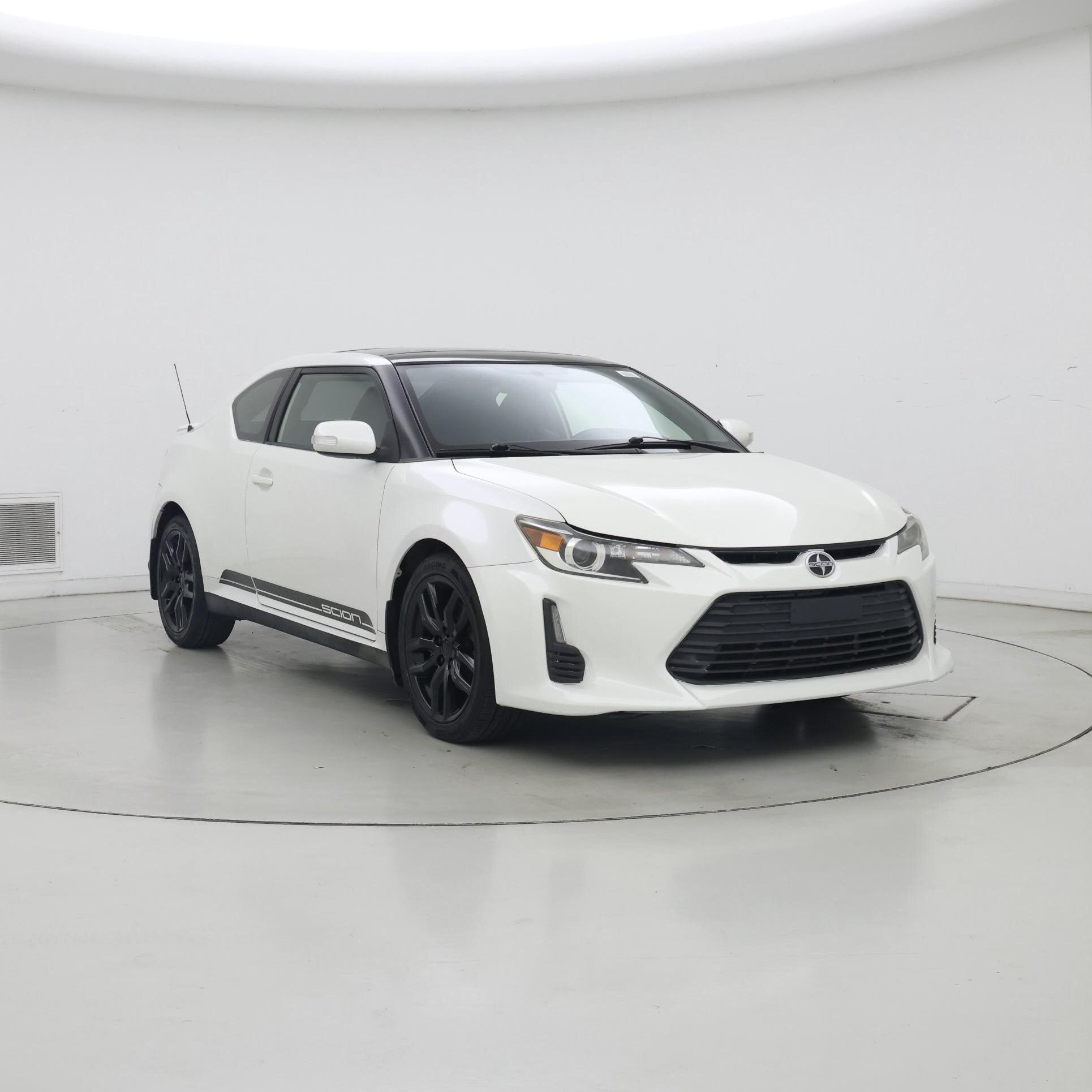 White 2015 Scion tC Coupe Front-Wheel Drive Manual