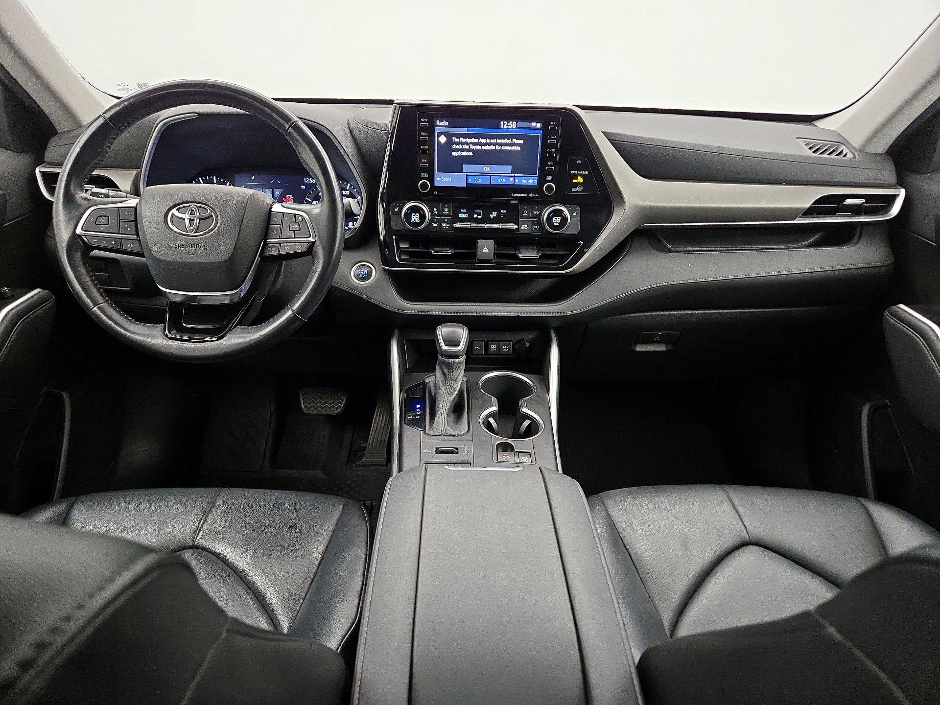 Blue 2021 Toyota Highlander SUV / Crossover All-Wheel Drive Automatic