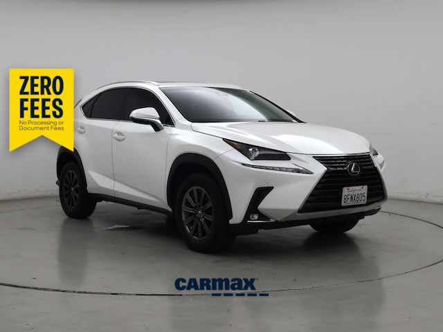 White 2019 Lexus NX SUV / Crossover Front-Wheel Drive Automatic