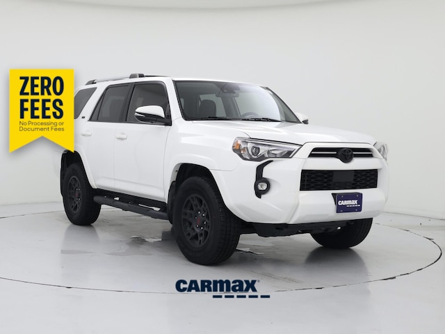 White 2021 Toyota 4Runner SUV / Crossover Four-Wheel Drive Automatic