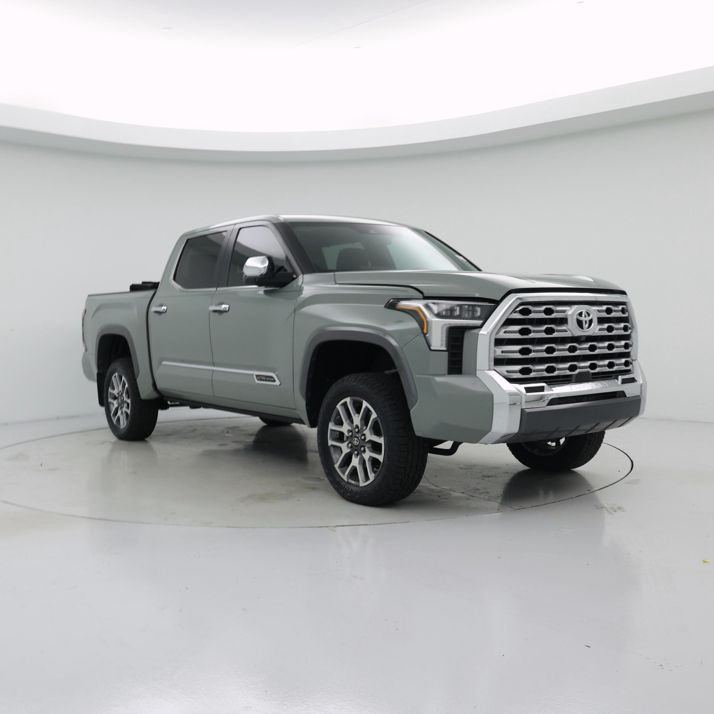 Gray 2025 Toyota Tundra Pickup Truck Four-Wheel Drive Automatic