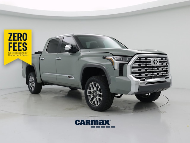 Gray 2025 Toyota Tundra Pickup Truck Four-Wheel Drive Automatic