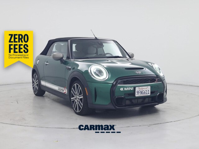 Green 2023 MINI Cooper Convertible Front-Wheel Drive Automatic