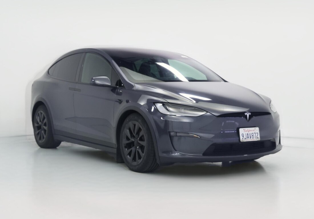 2023 Tesla Model X Long Range in Gray — CarMax photo