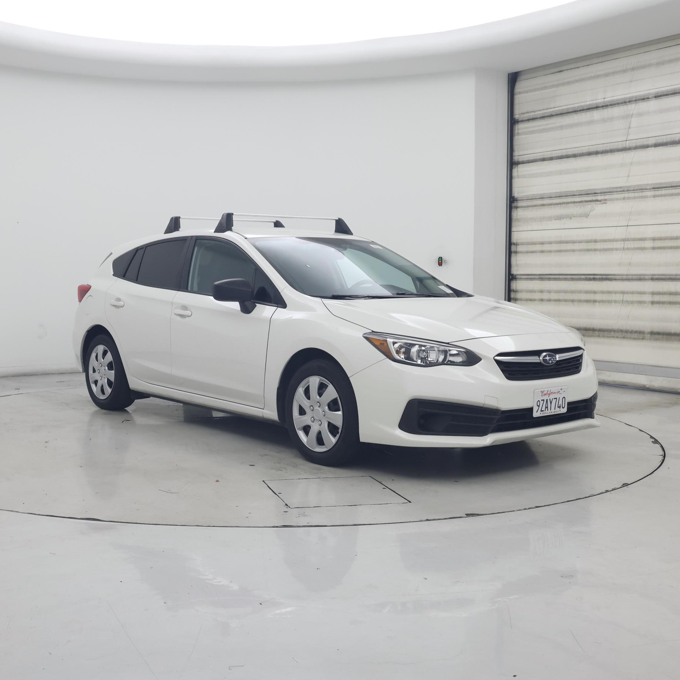 White 2021 Subaru Impreza Sedan  Automatic