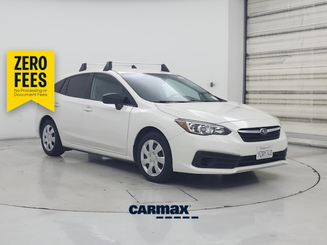 White 2021 Subaru Impreza Sedan Automatic