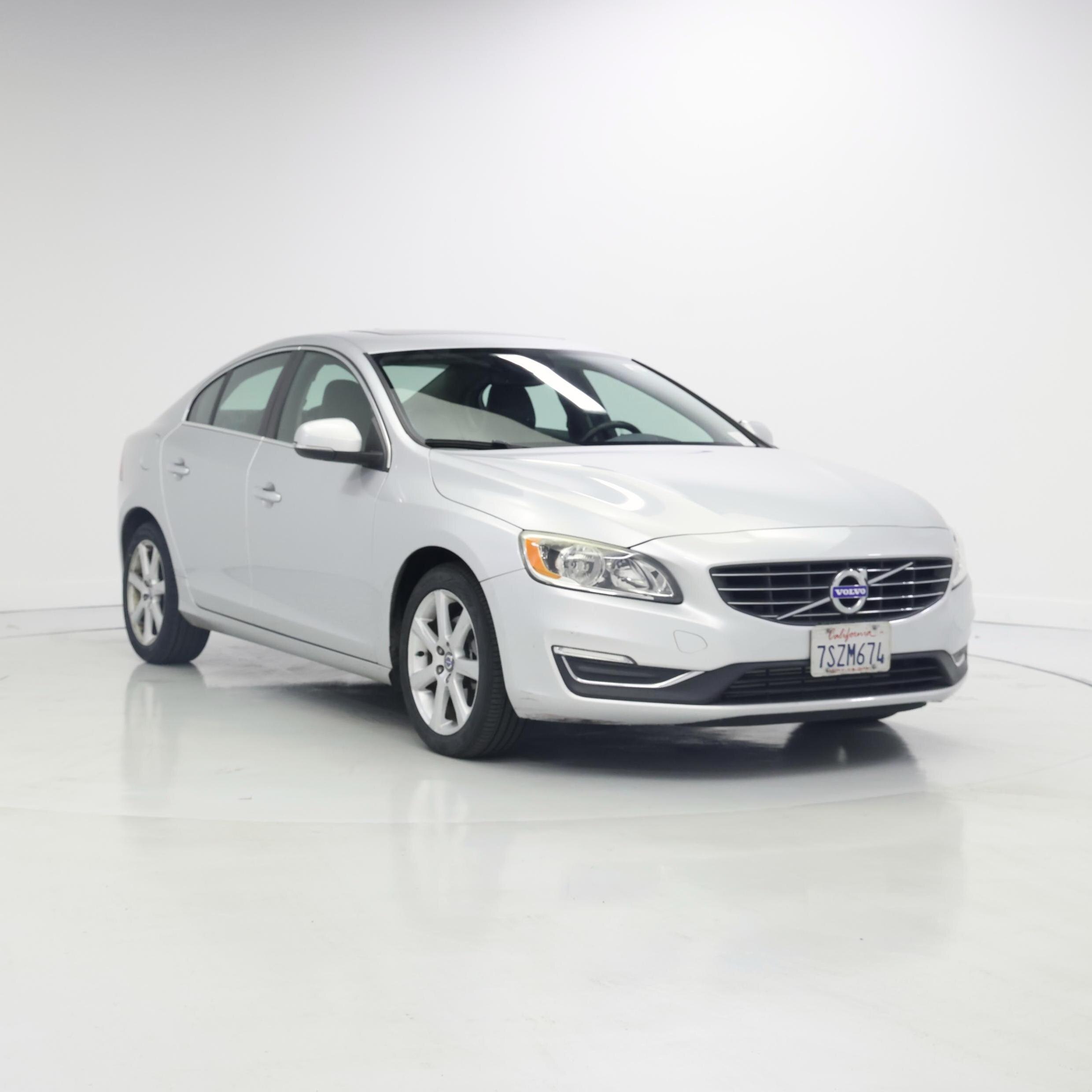 Silver 2016 Volvo S60 Sedan Front-Wheel Drive Automatic