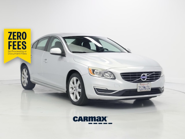 Silver 2016 Volvo S60 Sedan Front-Wheel Drive Automatic