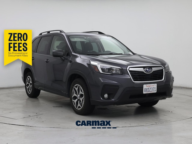 Gray 2021 Subaru Forester SUV / Crossover All-Wheel Drive Automatic