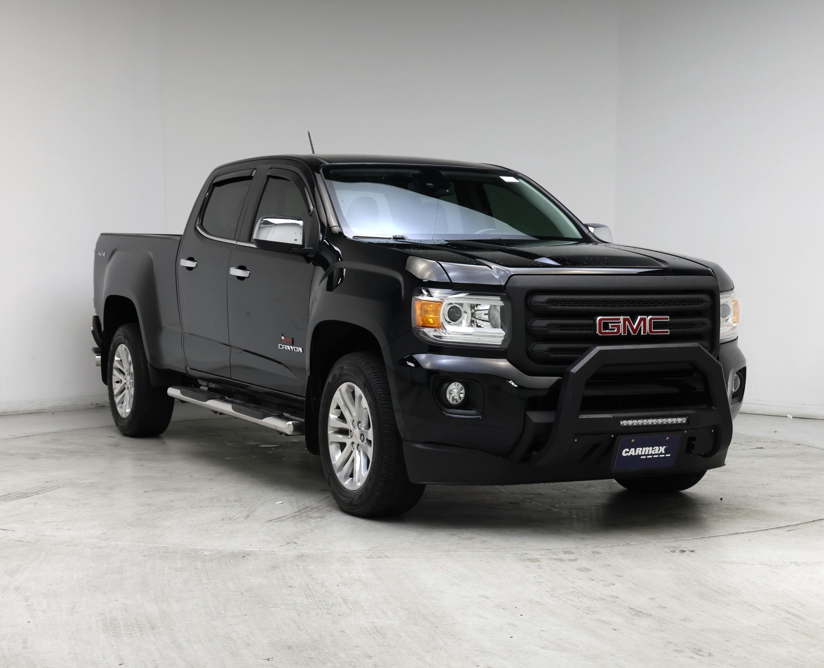 Black 2016 GMC Canyon Pickup Truck Four-Wheel Drive Automatic