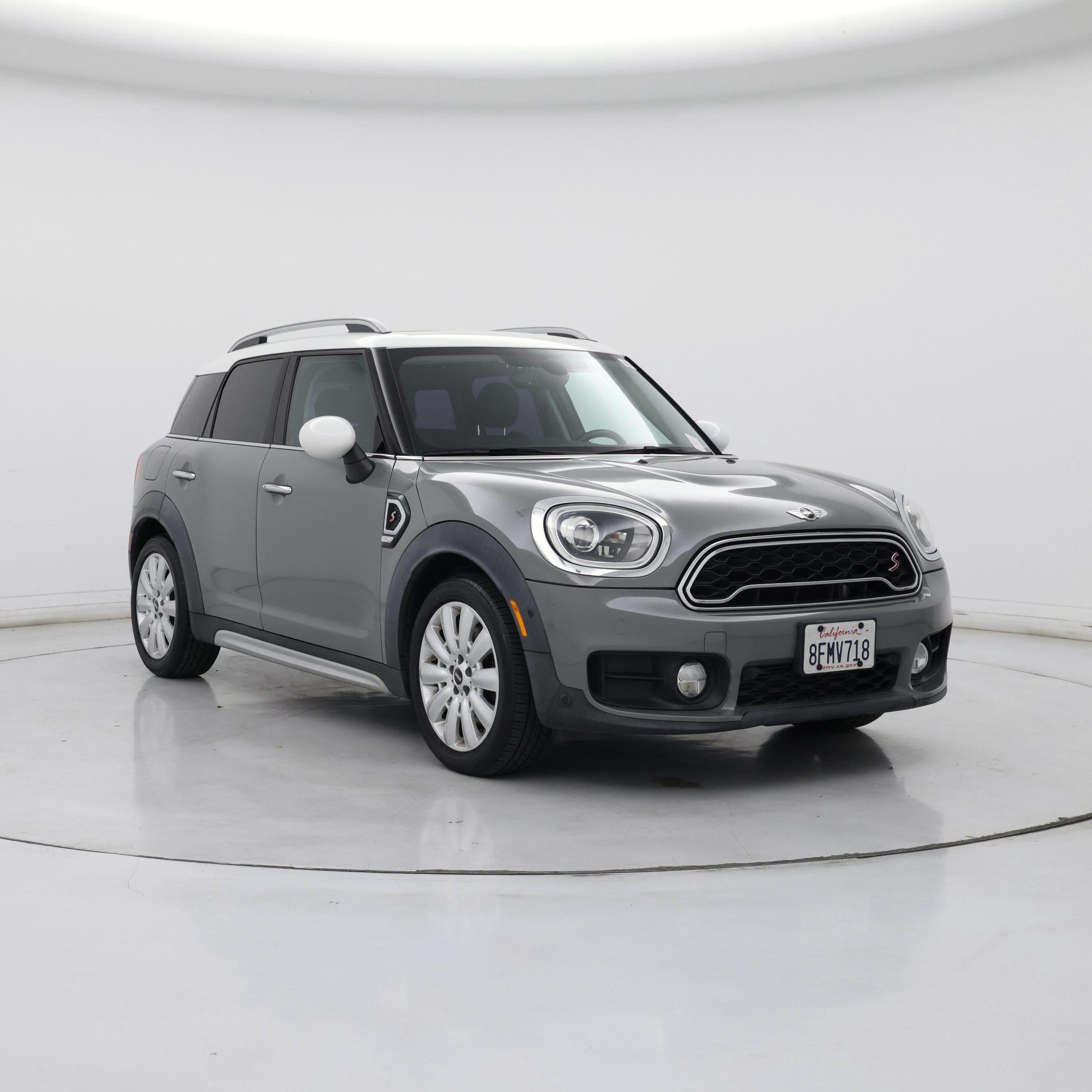 Gray 2018 MINI Countryman SUV / Crossover Front-Wheel Drive Automatic
