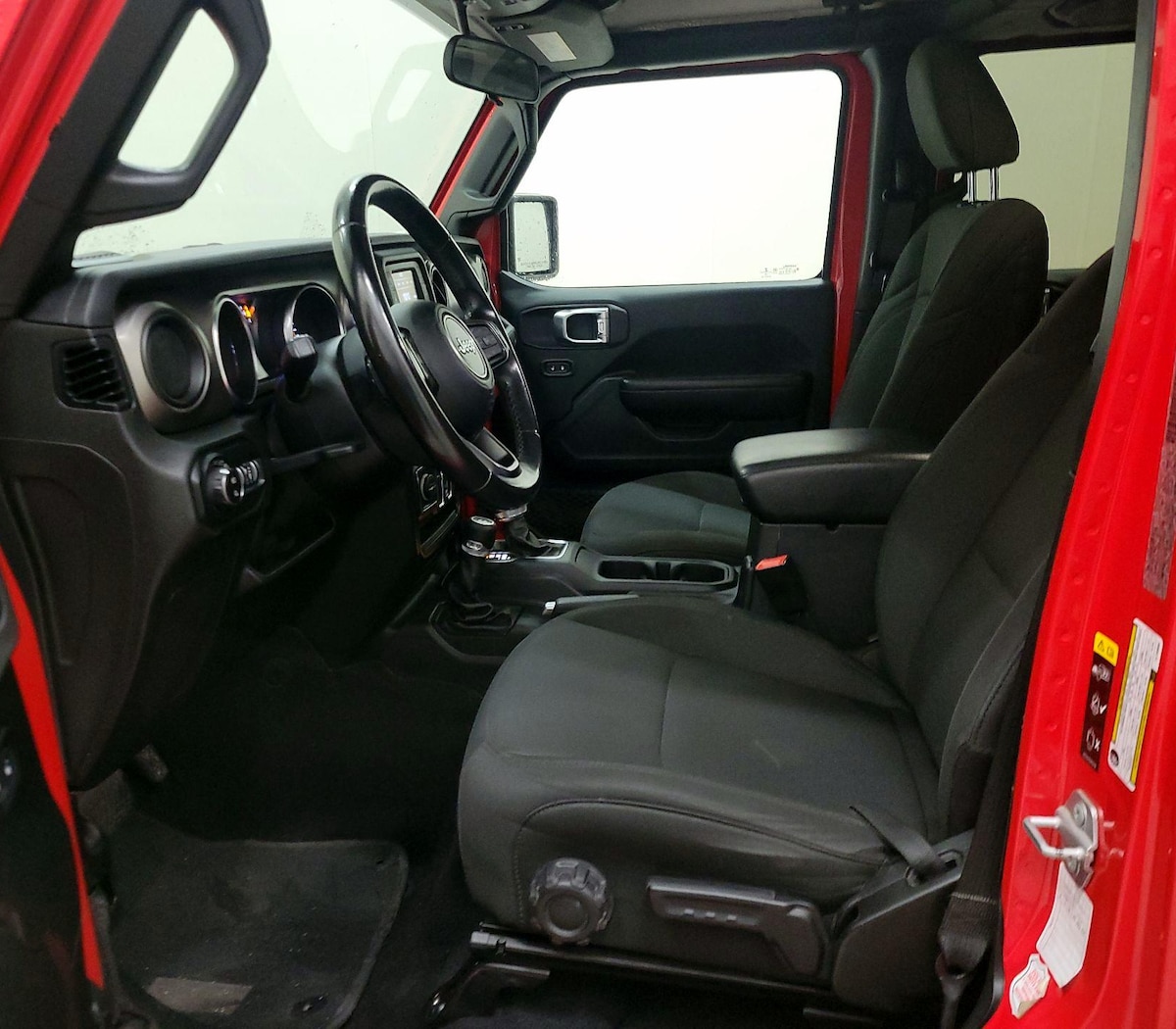 Front Driver Compartment