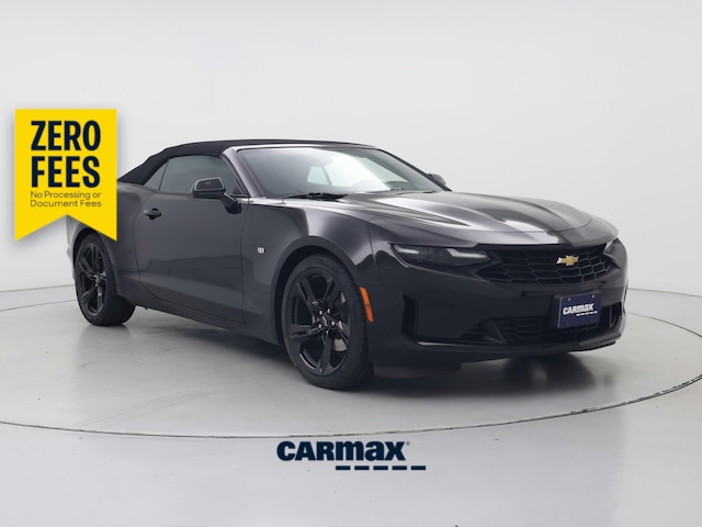 Black 2023 Chevrolet Camaro Convertible Rear-Wheel Drive Automatic