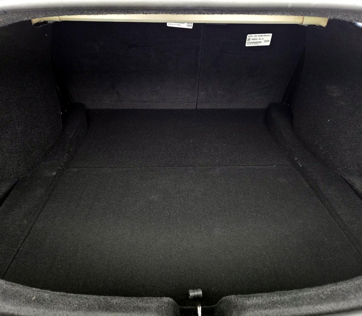 Trunk/Cargo (Seats Up)