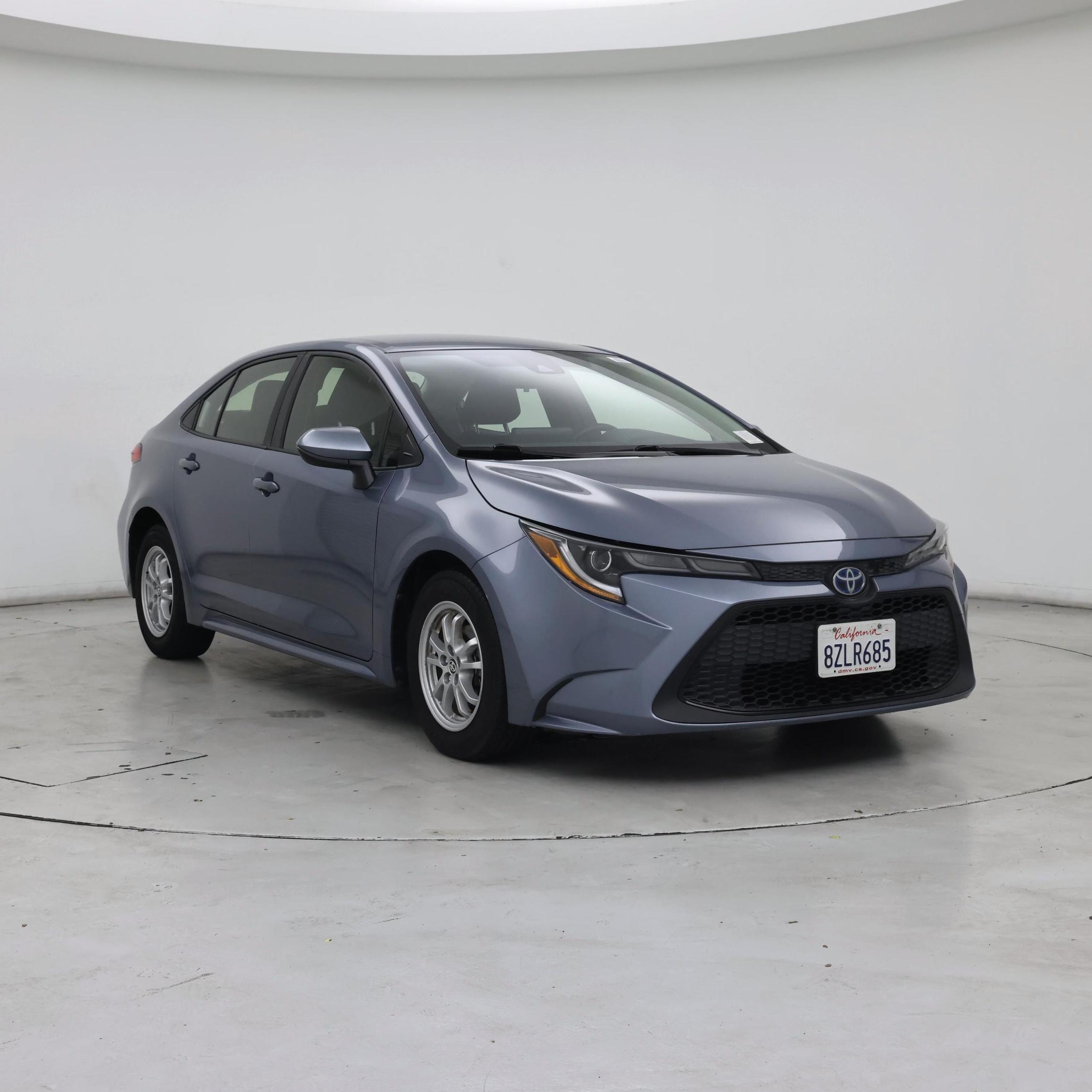 Gray 2022 Toyota Corolla Hybrid Sedan Front-Wheel Drive Automatic