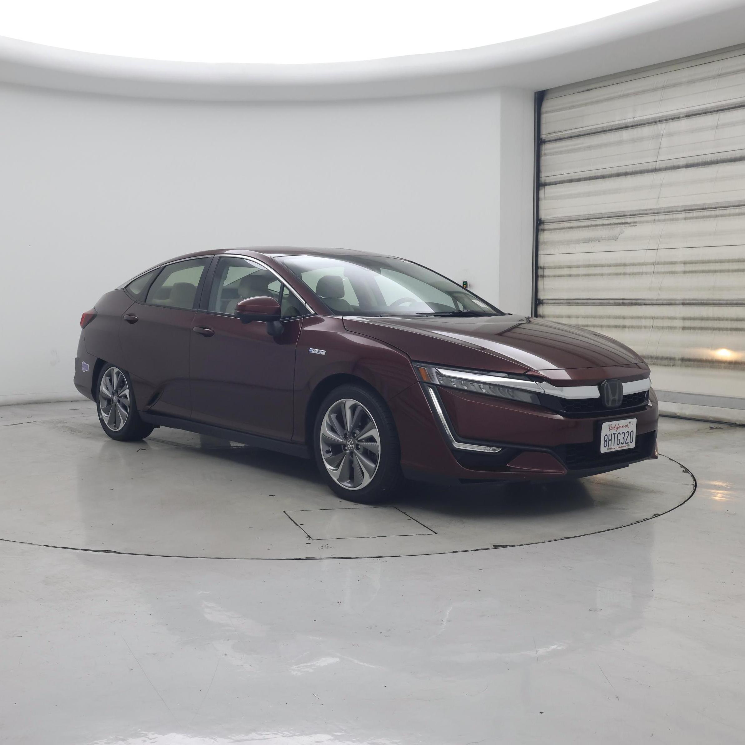 Red (Burgundy) 2019 Honda Clarity Hybrid Plug-In Sedan Front-Wheel Drive Automatic