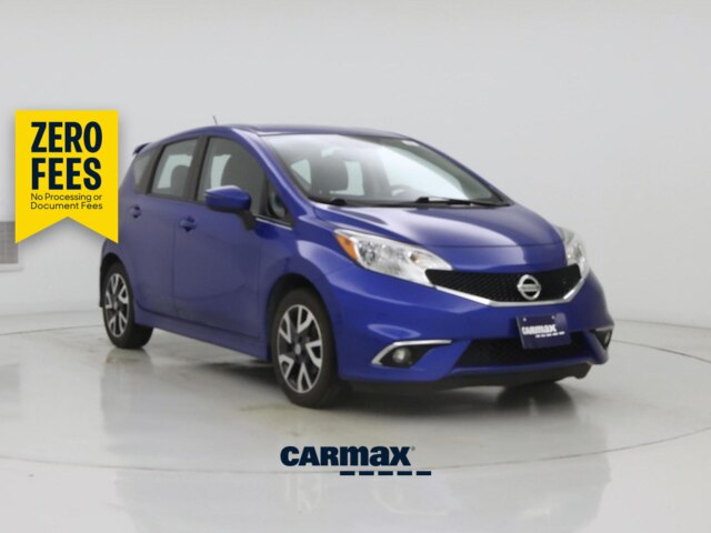 Blue 2016 Nissan Versa Note Hatchback Front-Wheel Drive Automatic