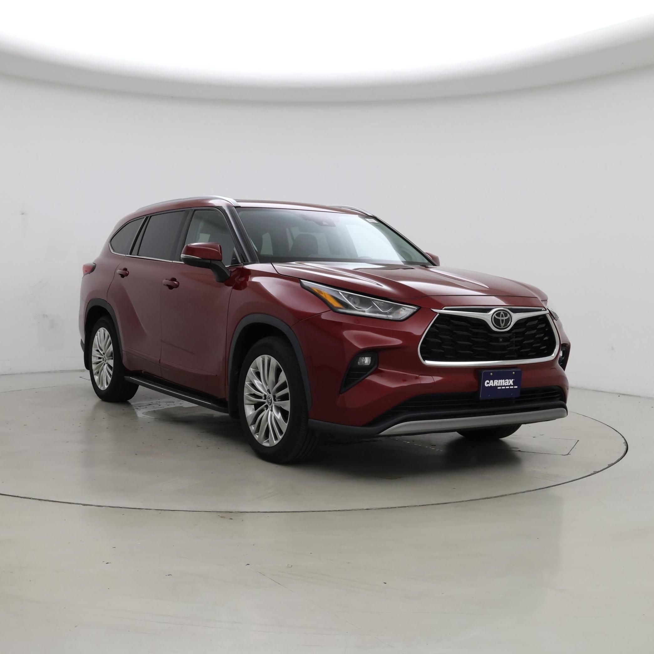 Red 2022 Toyota Highlander SUV / Crossover All-Wheel Drive Automatic
