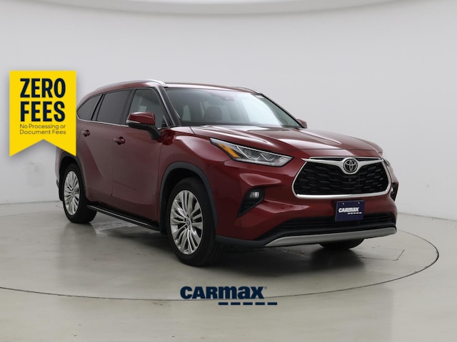 Red 2022 Toyota Highlander SUV / Crossover All-Wheel Drive Automatic