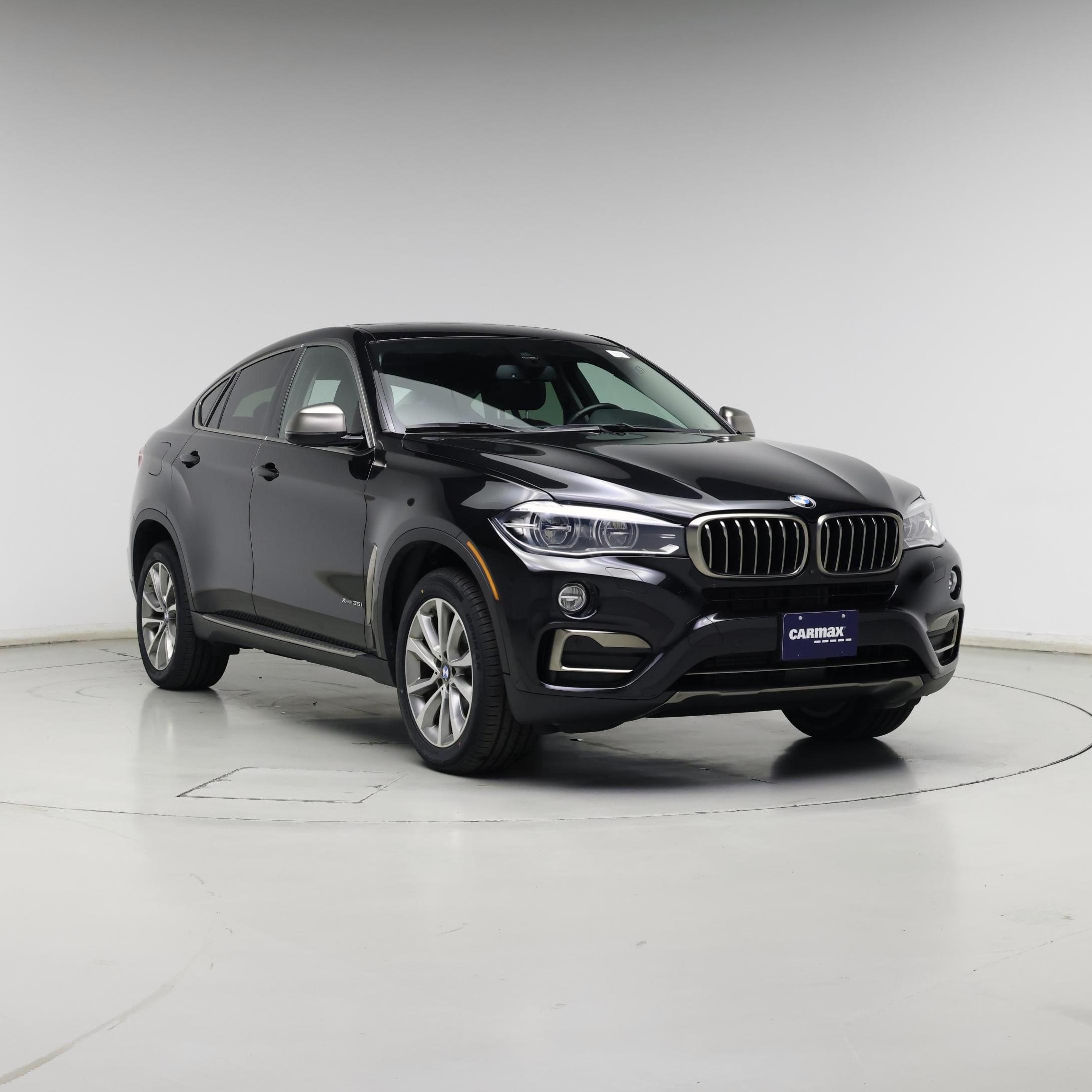 Black 2016 BMW X6 SUV / Crossover All-Wheel Drive Automatic