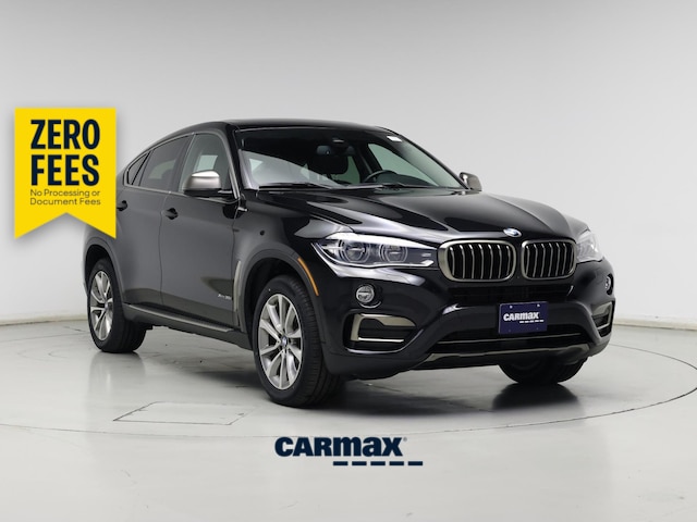 Black 2016 BMW X6 SUV / Crossover All-Wheel Drive Automatic