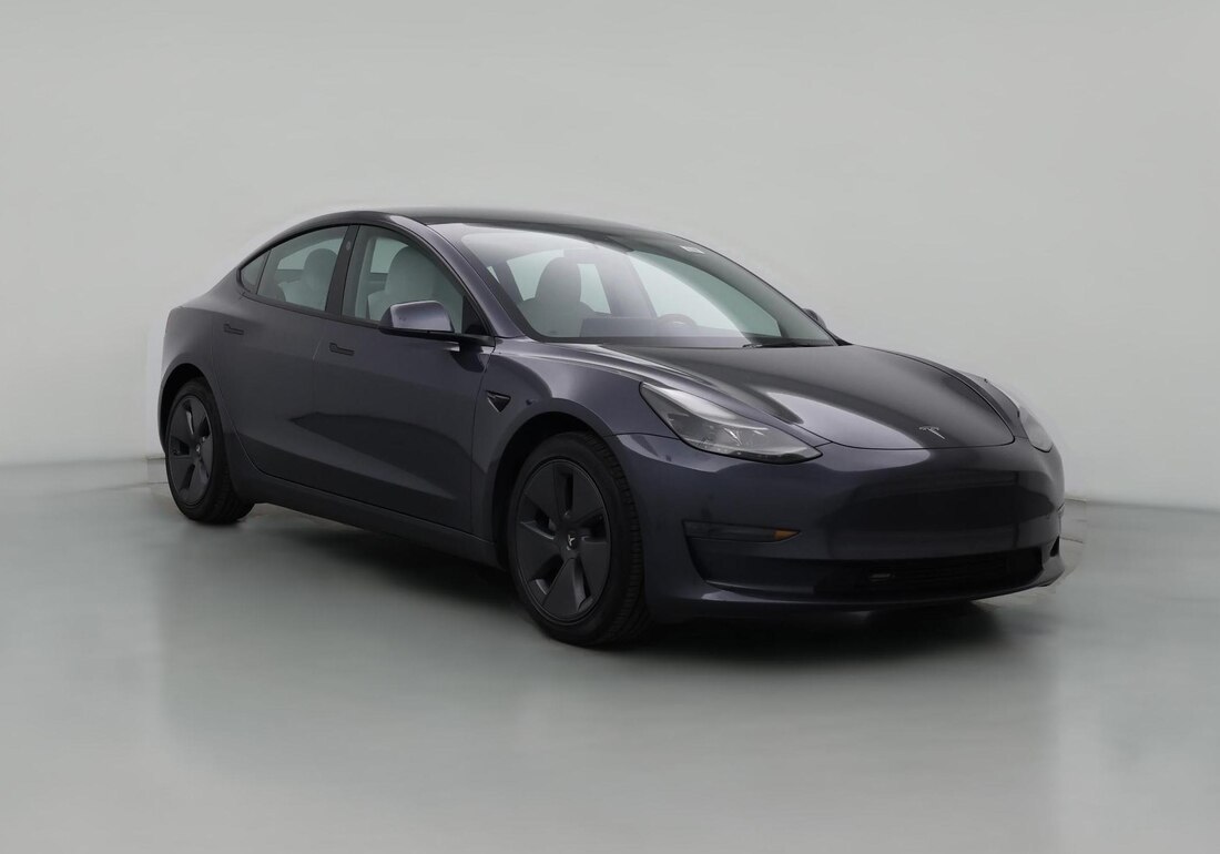 2023 Tesla Model 3 Rear-Wheel Drive in Gray — CarMax photo