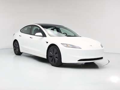 2025 Tesla Model 3 Long Range RWD White