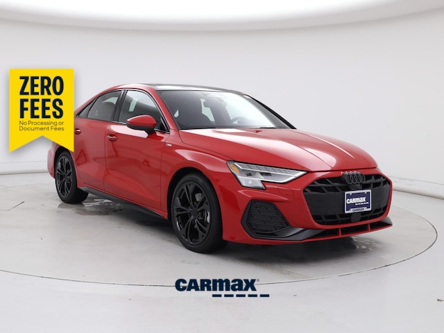 Red 2026 Audi A3 Sedan All-Wheel Drive Automatic