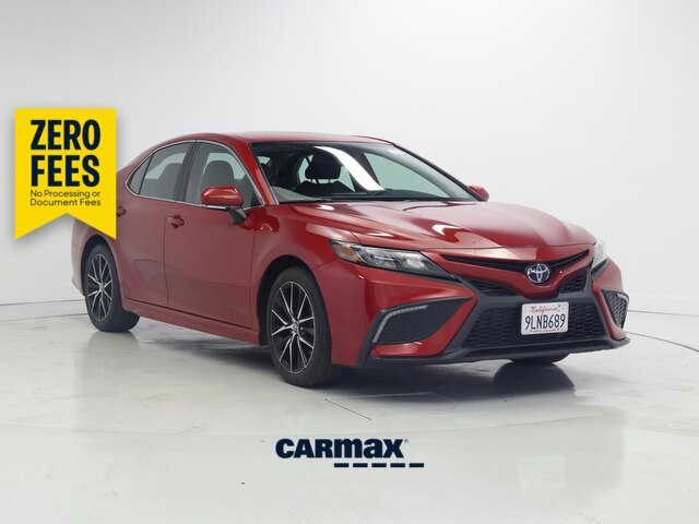 Red 2024 Toyota Camry Sedan Front-Wheel Drive Automatic