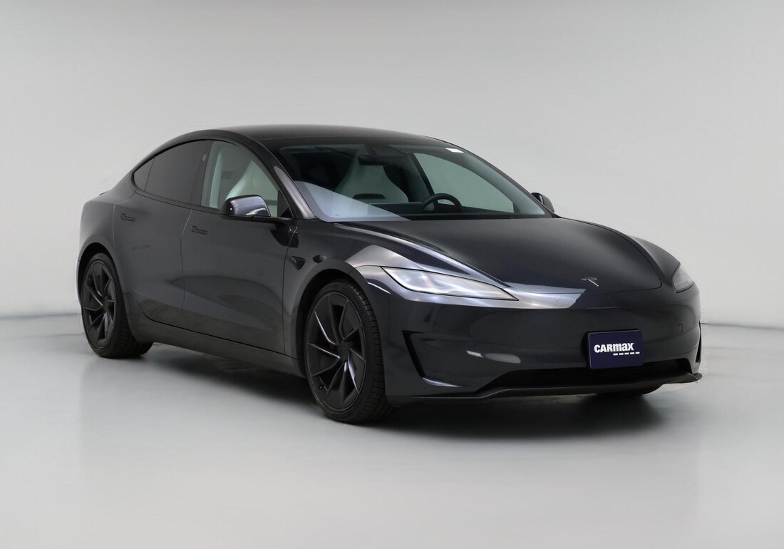 2024 Tesla Model 3 Performance in Gray — CarMax photo