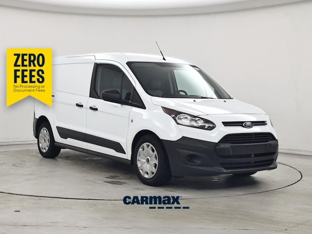 White 2017 Ford Transit Connect Van Front-Wheel Drive Automatic