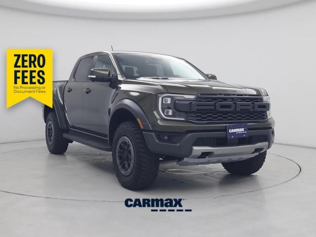 Green 2024 Ford Ranger Pickup Truck Four-Wheel Drive Automatic
