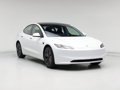 2025 Tesla Model 3 Long Range RWD White